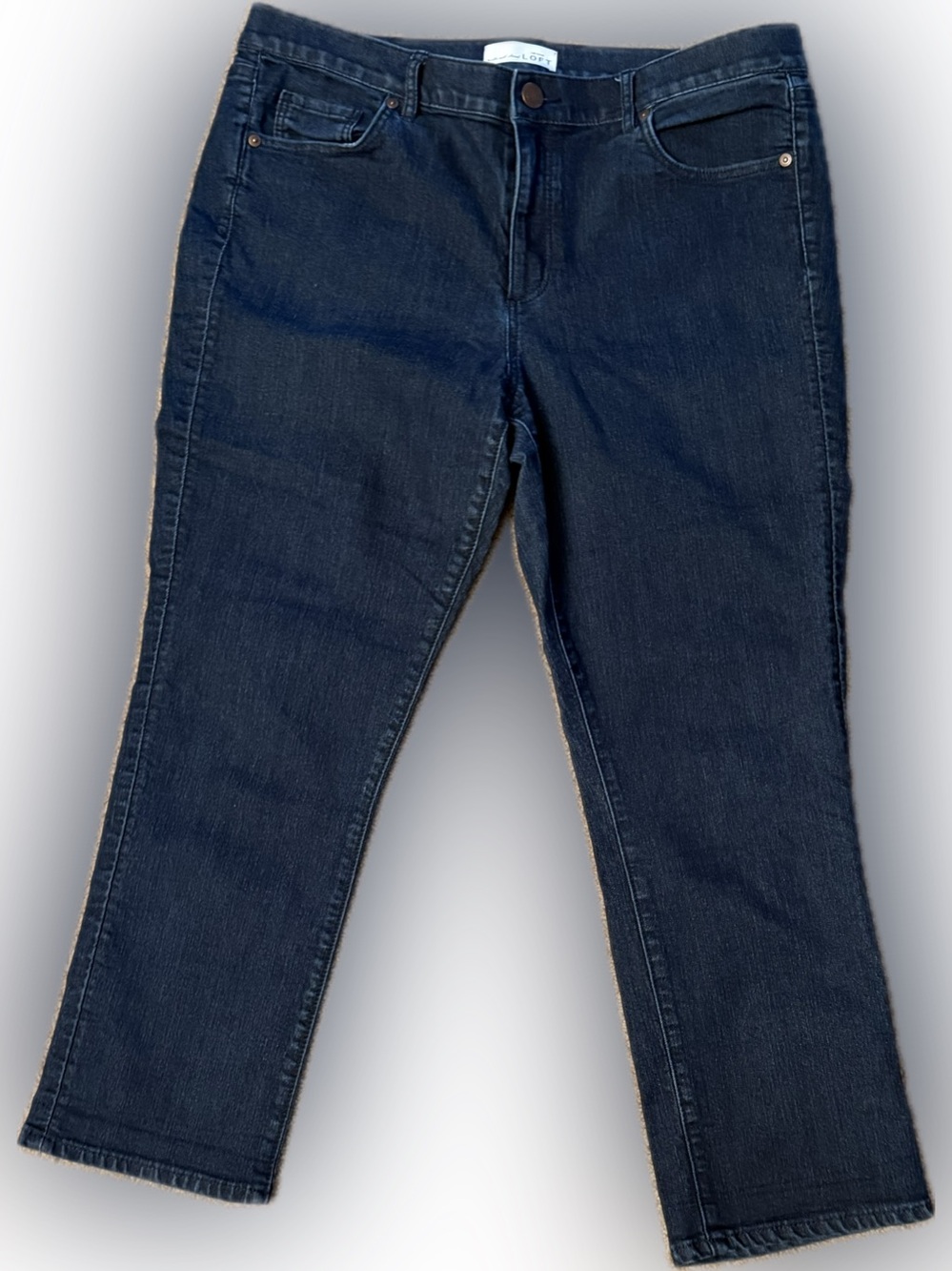 Ann Taylor LOFT Size 14 Modern Kick Crop Jean